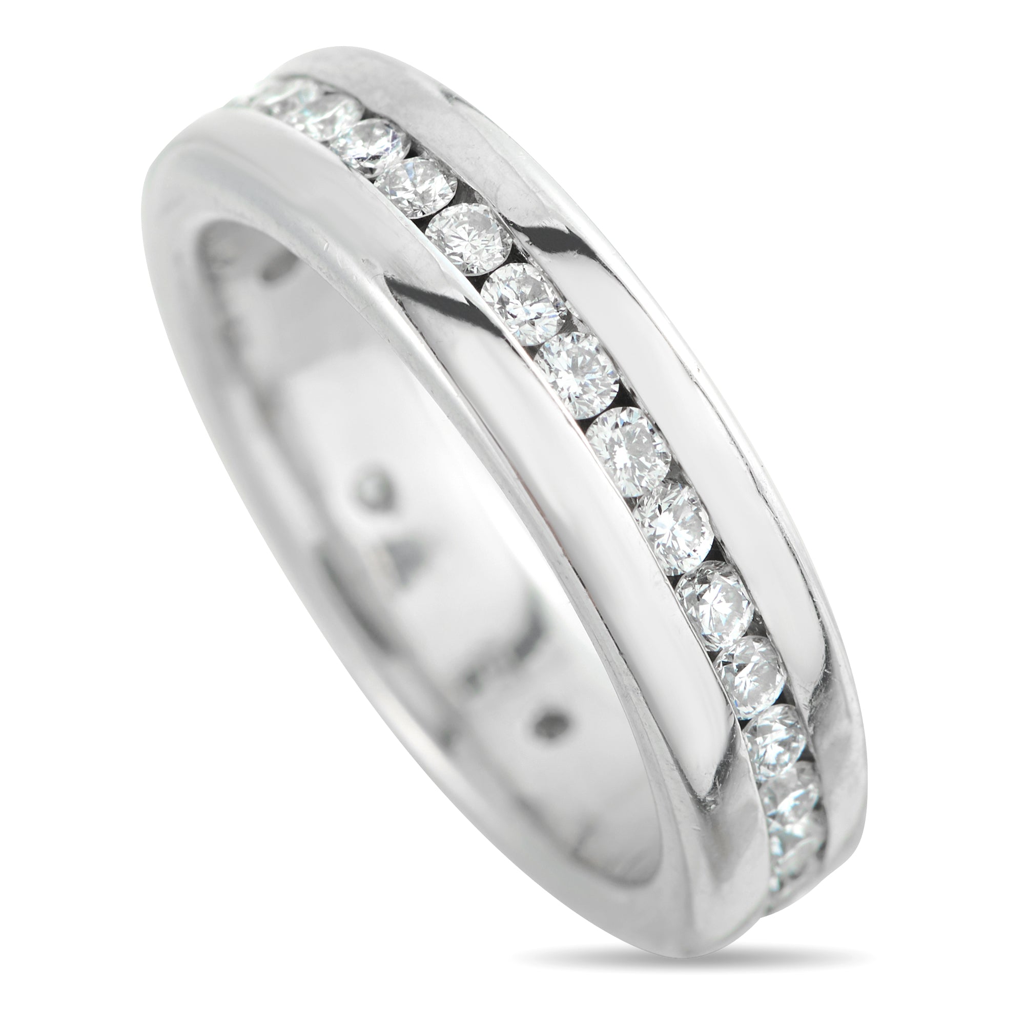 18K White Gold 0.75ct Diamond Eternity Band