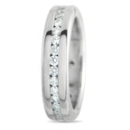 18K White Gold 0.75ct Diamond Eternity Band