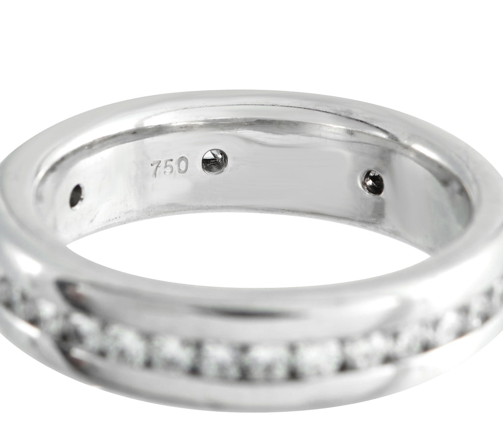 18K White Gold 0.75ct Diamond Eternity Band