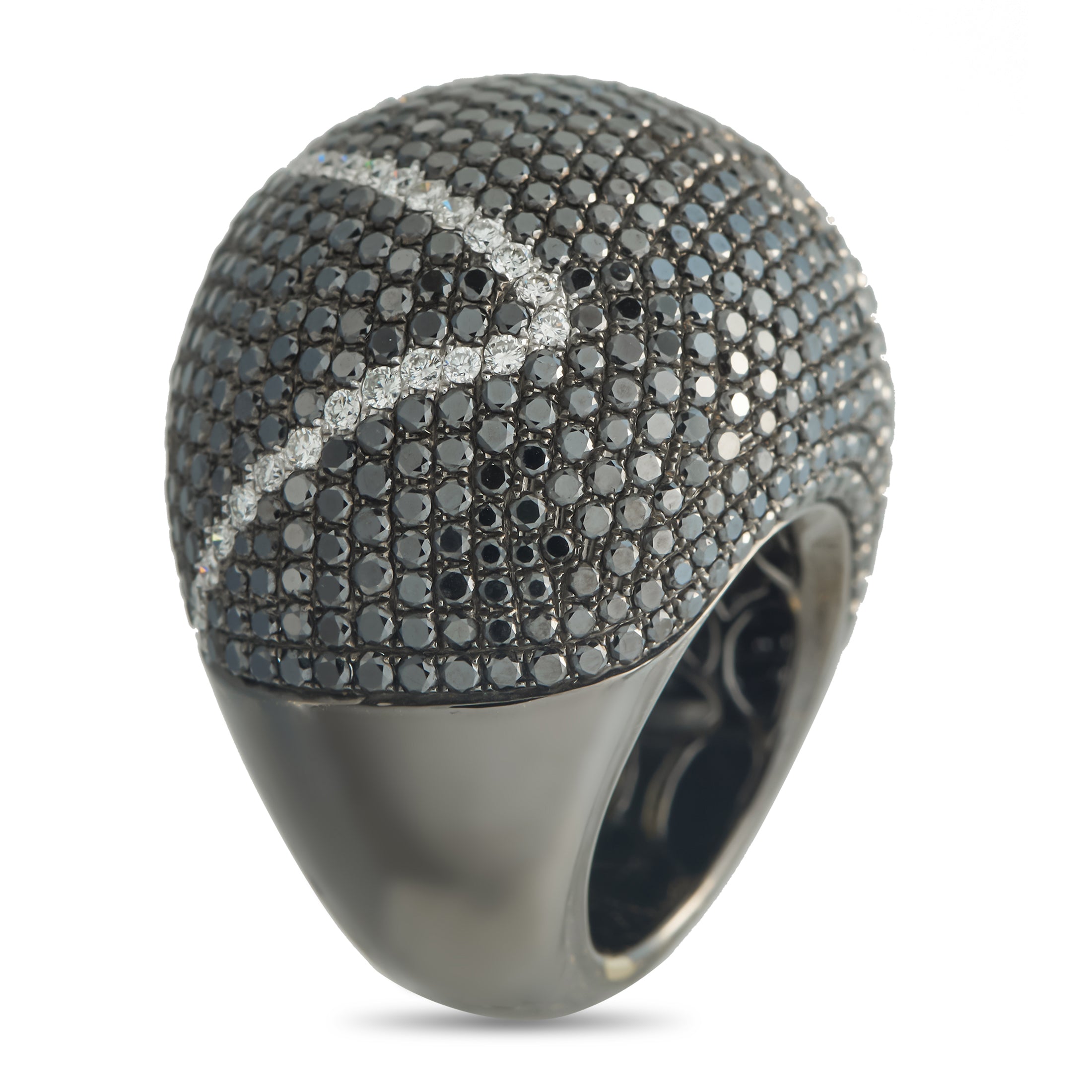 18K White Gold 15.58ct Diamond Ring