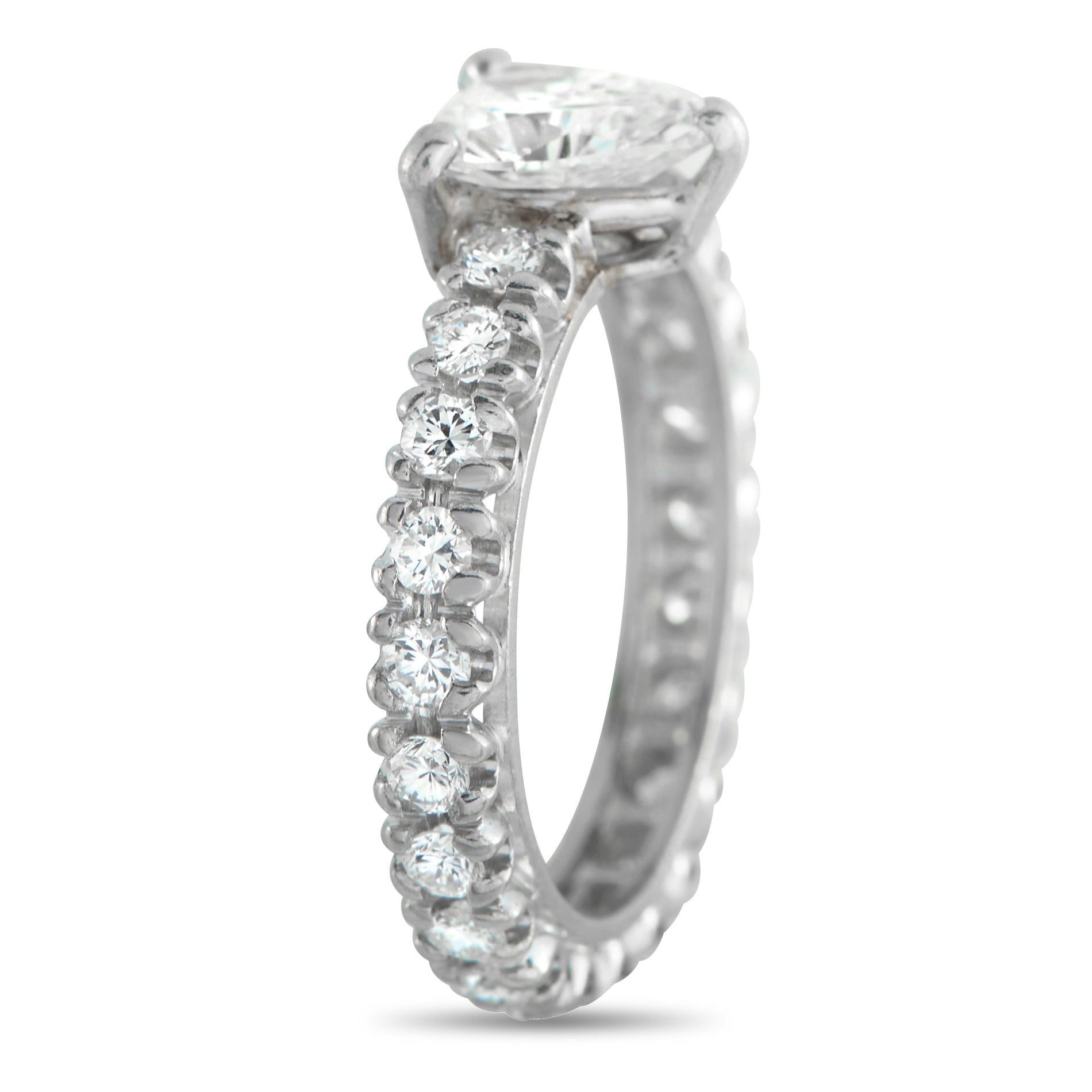18K White Gold 1.52ct Diamond Eternity Ring