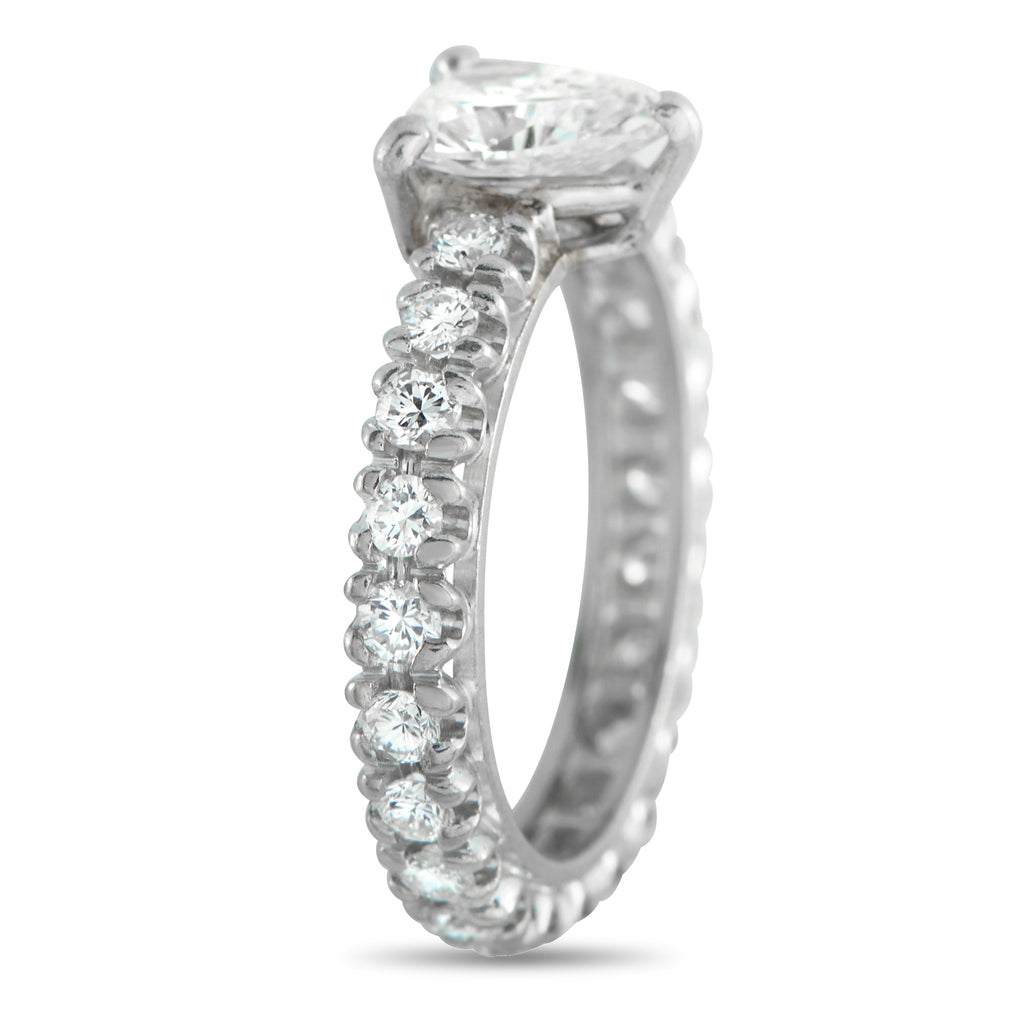 18K White Gold 1.52ct Diamond Eternity Ring