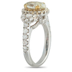18K White Gold 2.70ct Diamond Ring