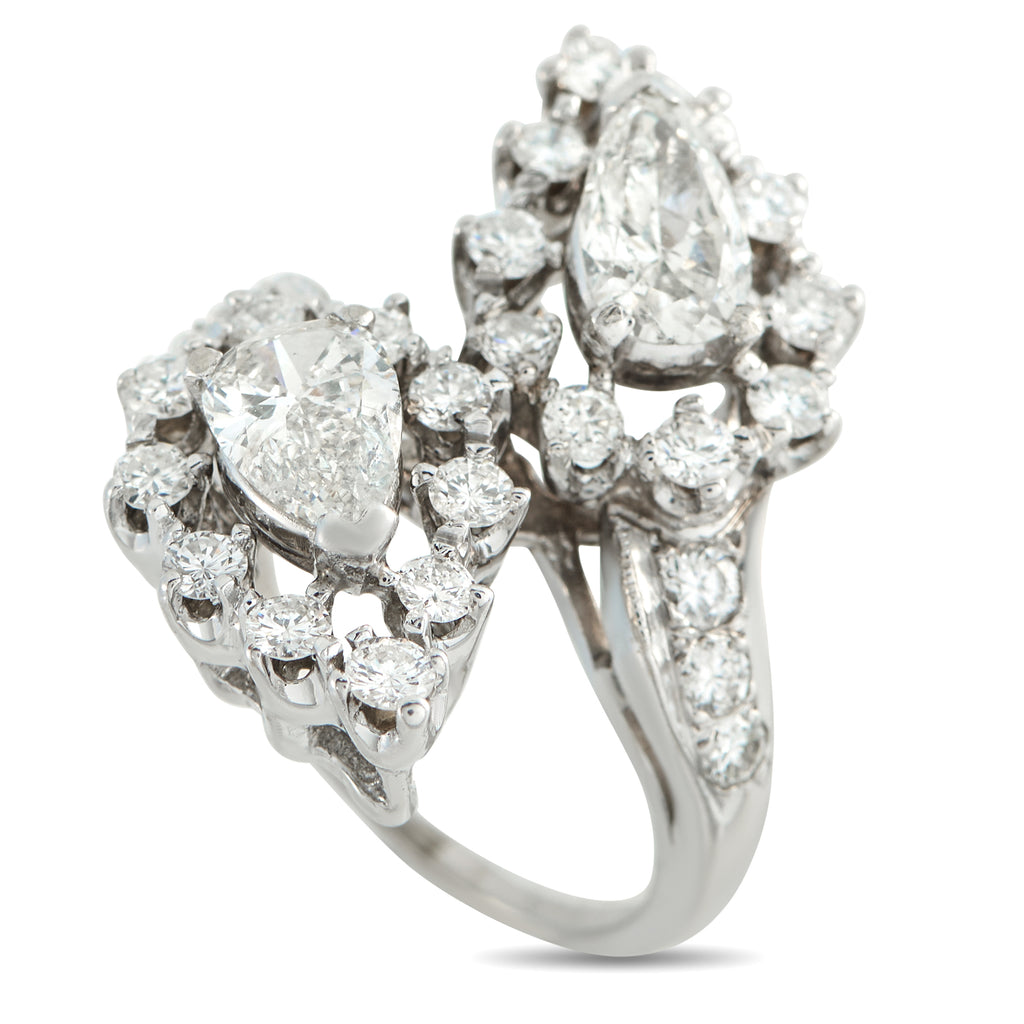18K White Gold 2.64ct Diamond Ring