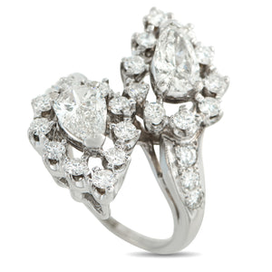 18K White Gold 2.64ct Diamond Ring