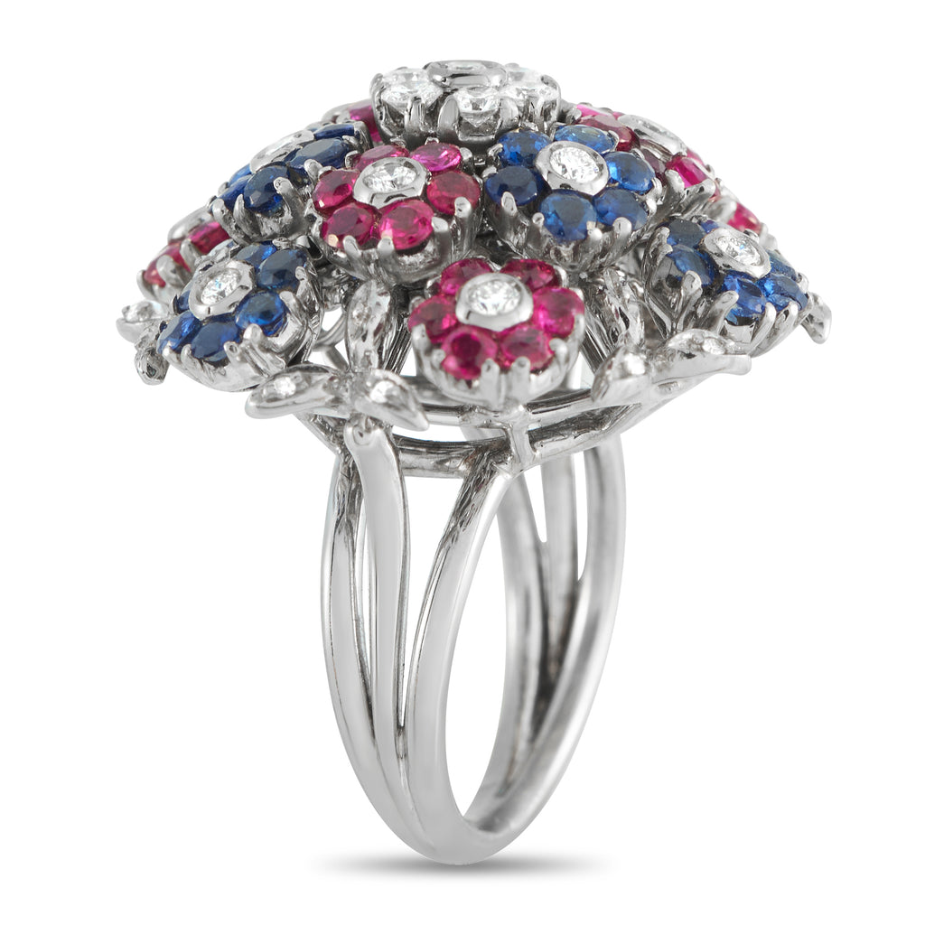 18K White Gold 2.85ct Diamond Ring