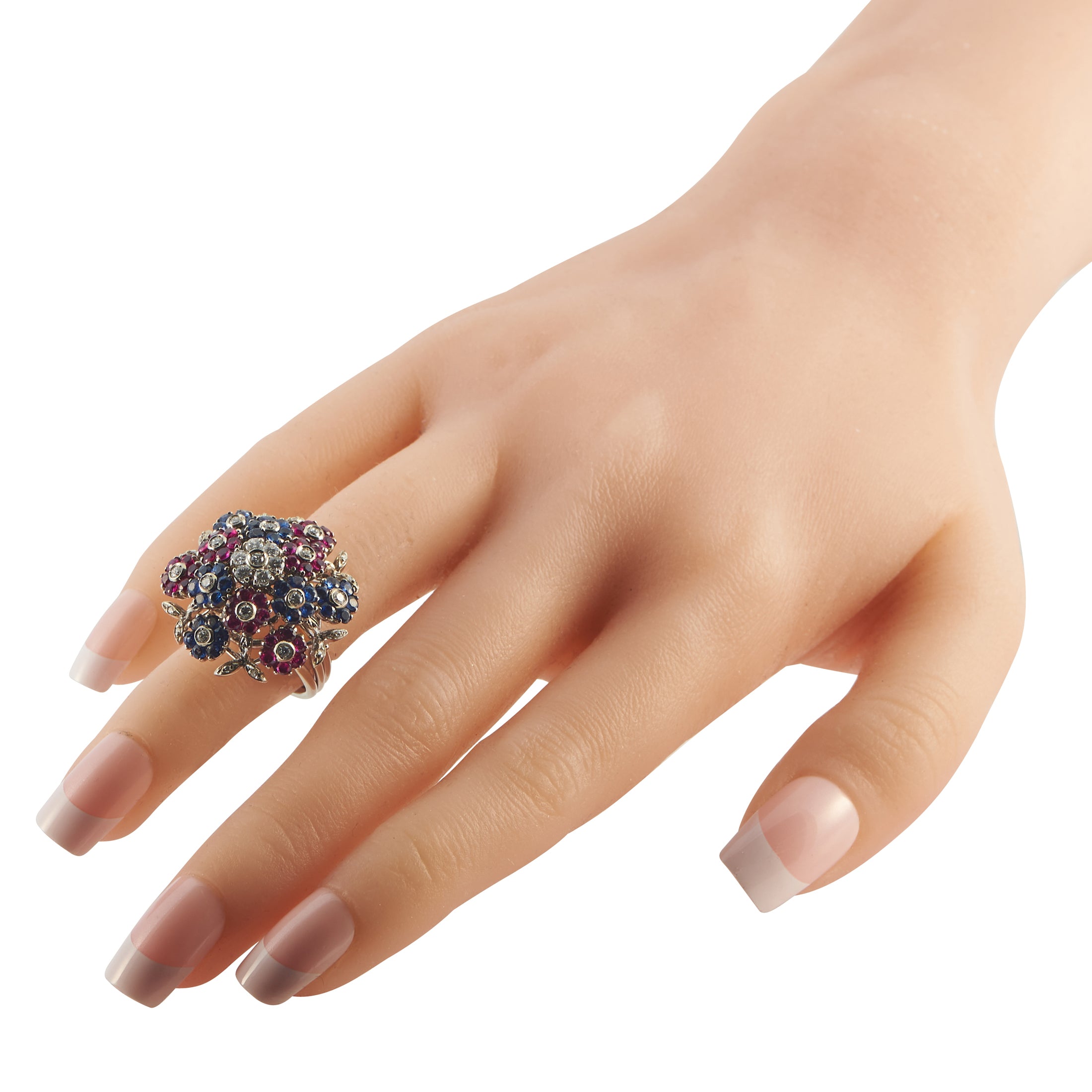 18K White Gold 2.85ct Diamond Ring