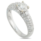 18K White Gold 1.54ct Diamond Ring
