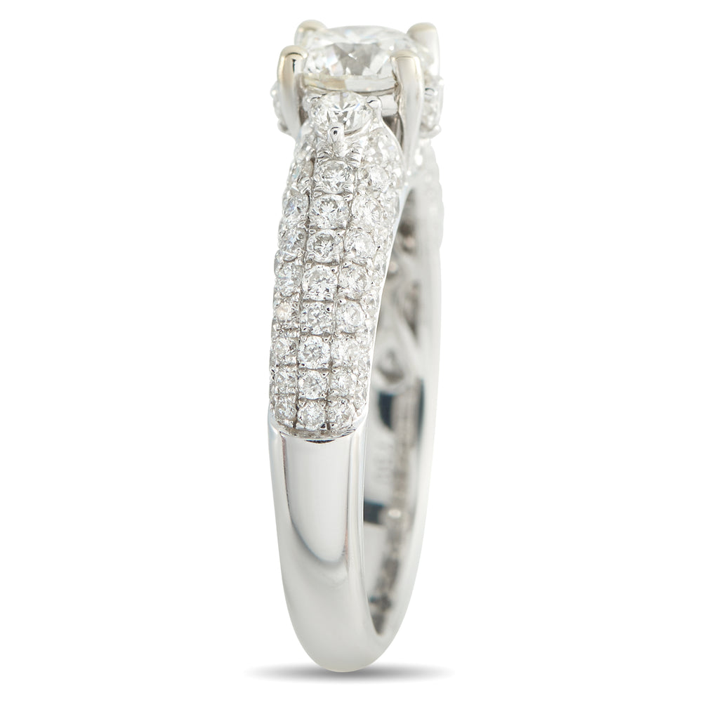 18K White Gold 1.54ct Diamond Ring