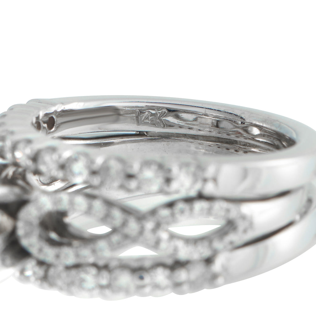 14K White Gold 1.69ct Diamond Ring