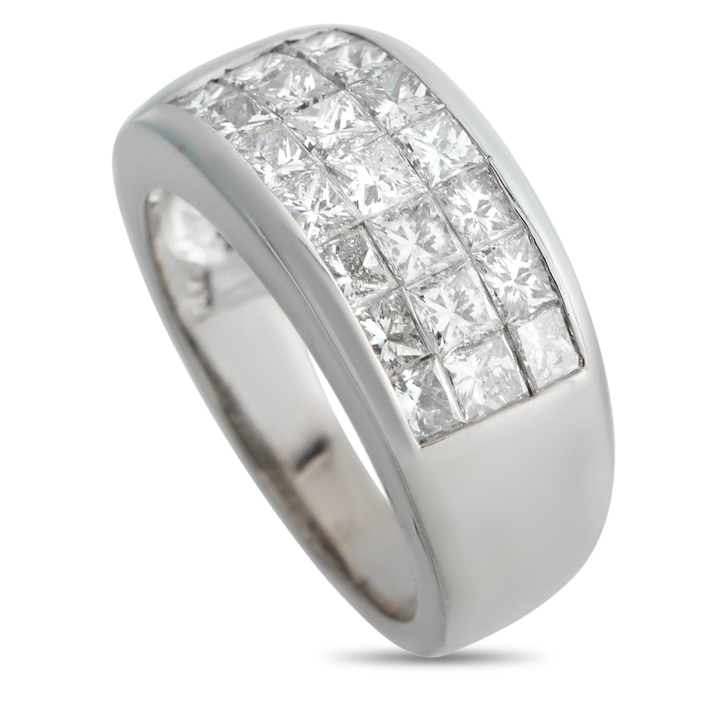 18K White Gold 2.50ct Diamond Ring