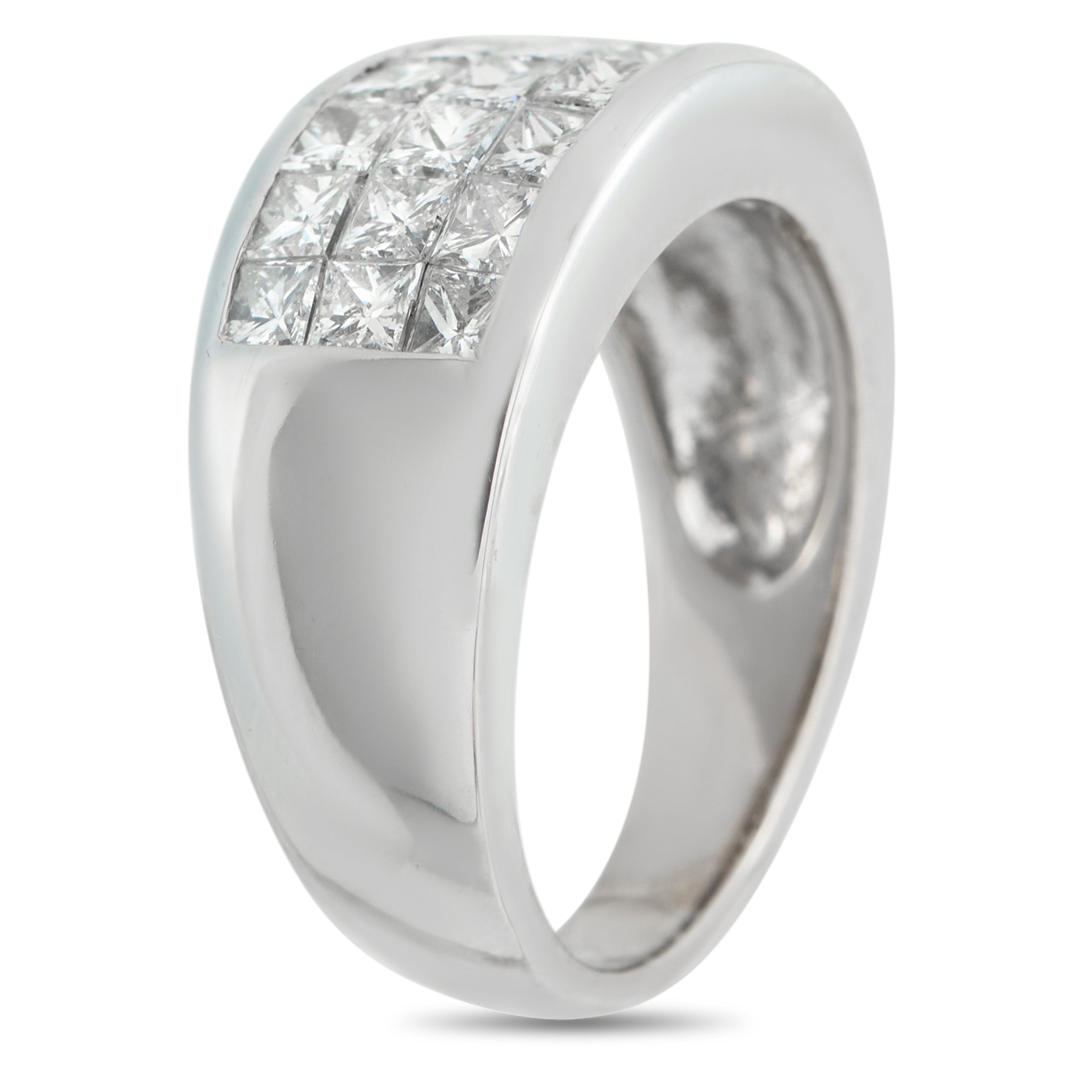 18K White Gold 2.50ct Diamond Ring
