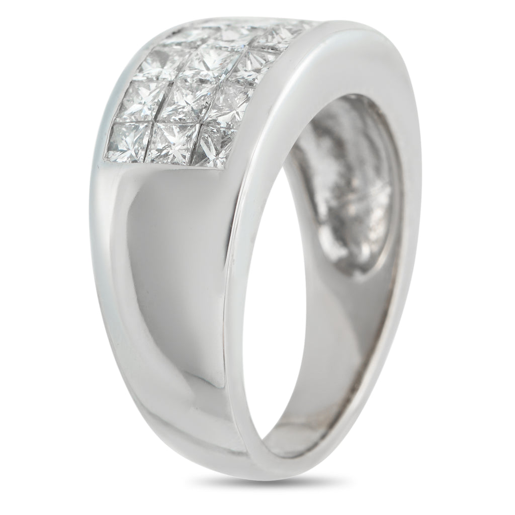 18K White Gold 2.50ct Diamond Ring
