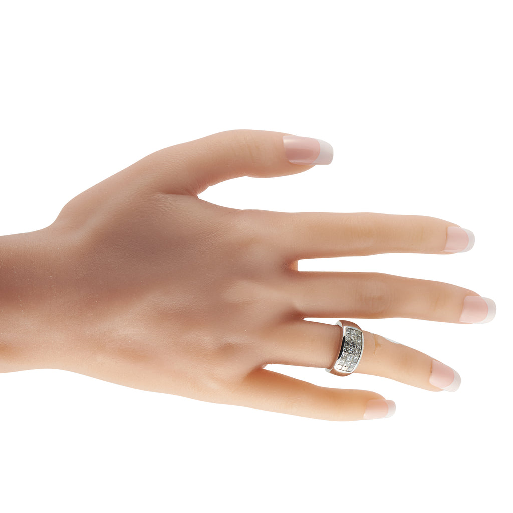 18K White Gold 2.50ct Diamond Ring