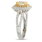 18K White Gold 1.30ct Diamond Ring