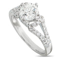 18K White Gold 1.21ct Diamond Ring