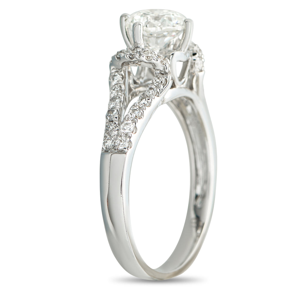 18K White Gold 1.21ct Diamond Ring