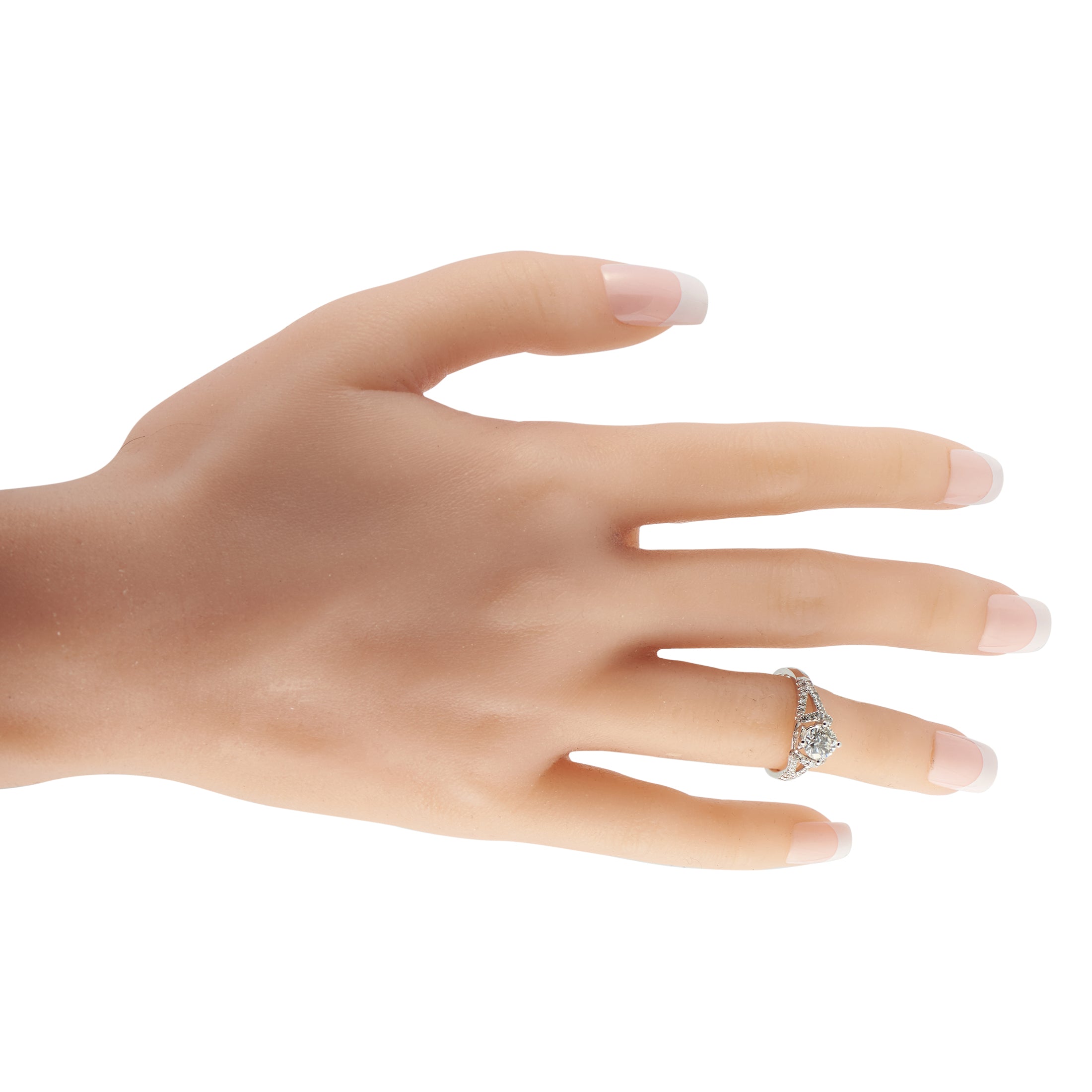 18K White Gold 1.21ct Diamond Ring