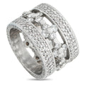 18K White Gold 4.33ct Diamond Eternity Band