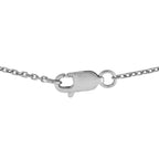 18K White and Rose Gold 1.00ct Diamond Necklace