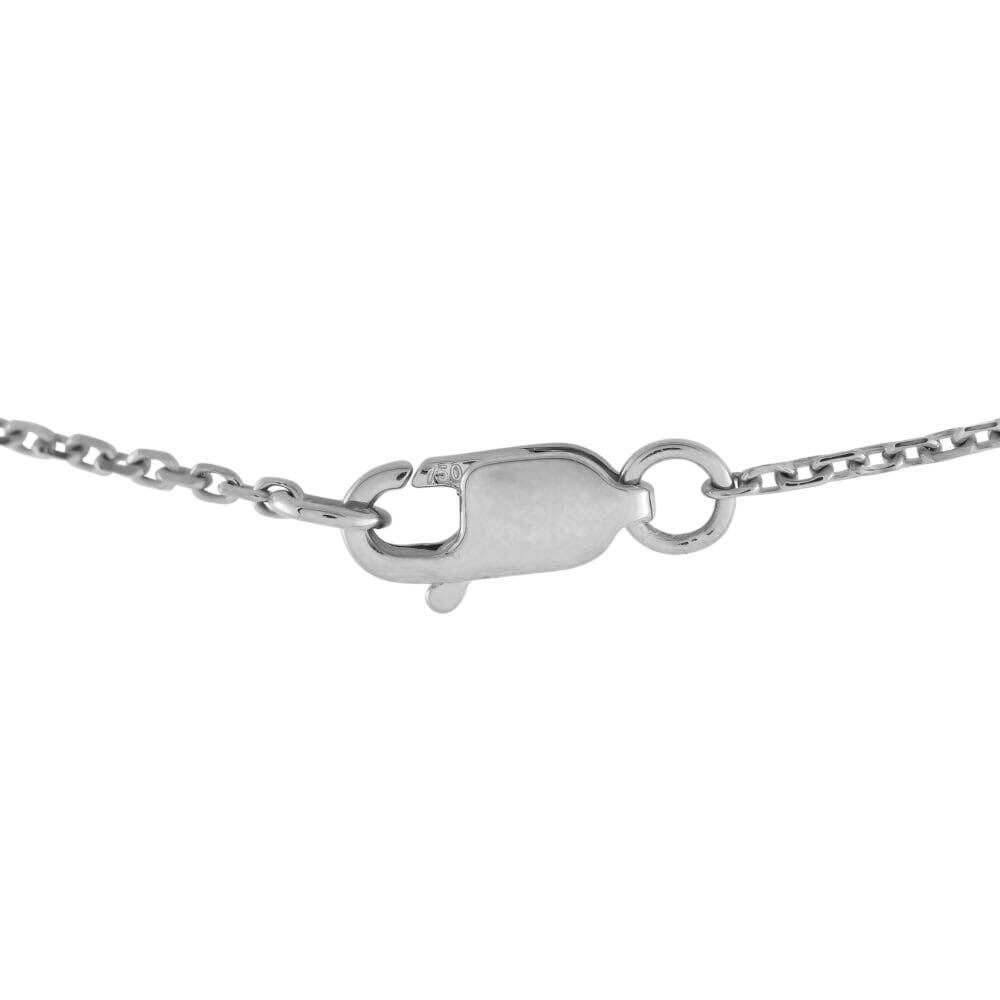 18K White and Rose Gold 1.00ct Diamond Necklace