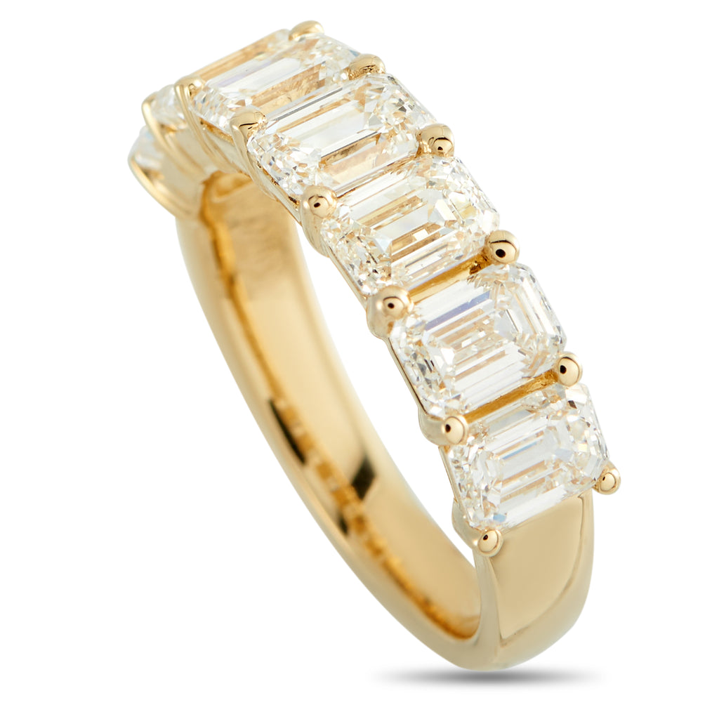 18K Yellow Gold 3.60ct Diamond Ring