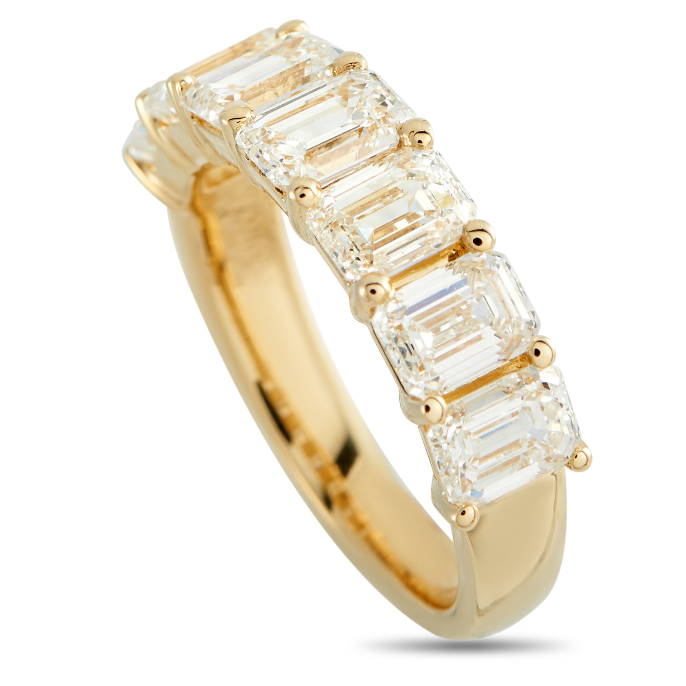 18K Yellow Gold 3.60ct Diamond Ring