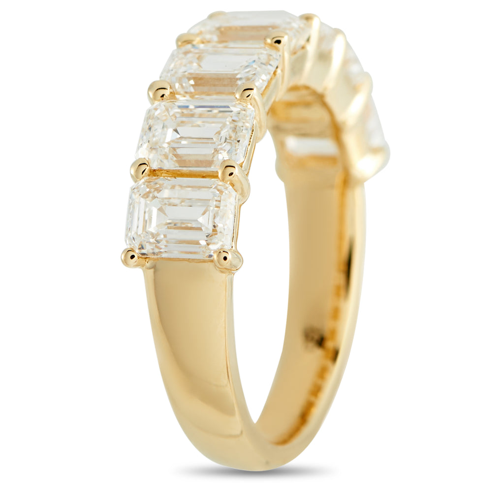 18K Yellow Gold 3.60ct Diamond Ring