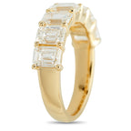 18K Yellow Gold 3.60ct Diamond Ring