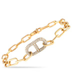 Exclusive 18K Yellow Gold 1.50ct Diamond Bracelet – This impressive 18K yellow gold bracelet is a luxury piece that is ideal 