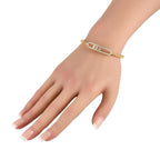18K Yellow Gold 0.85ct Diamond Bracelet