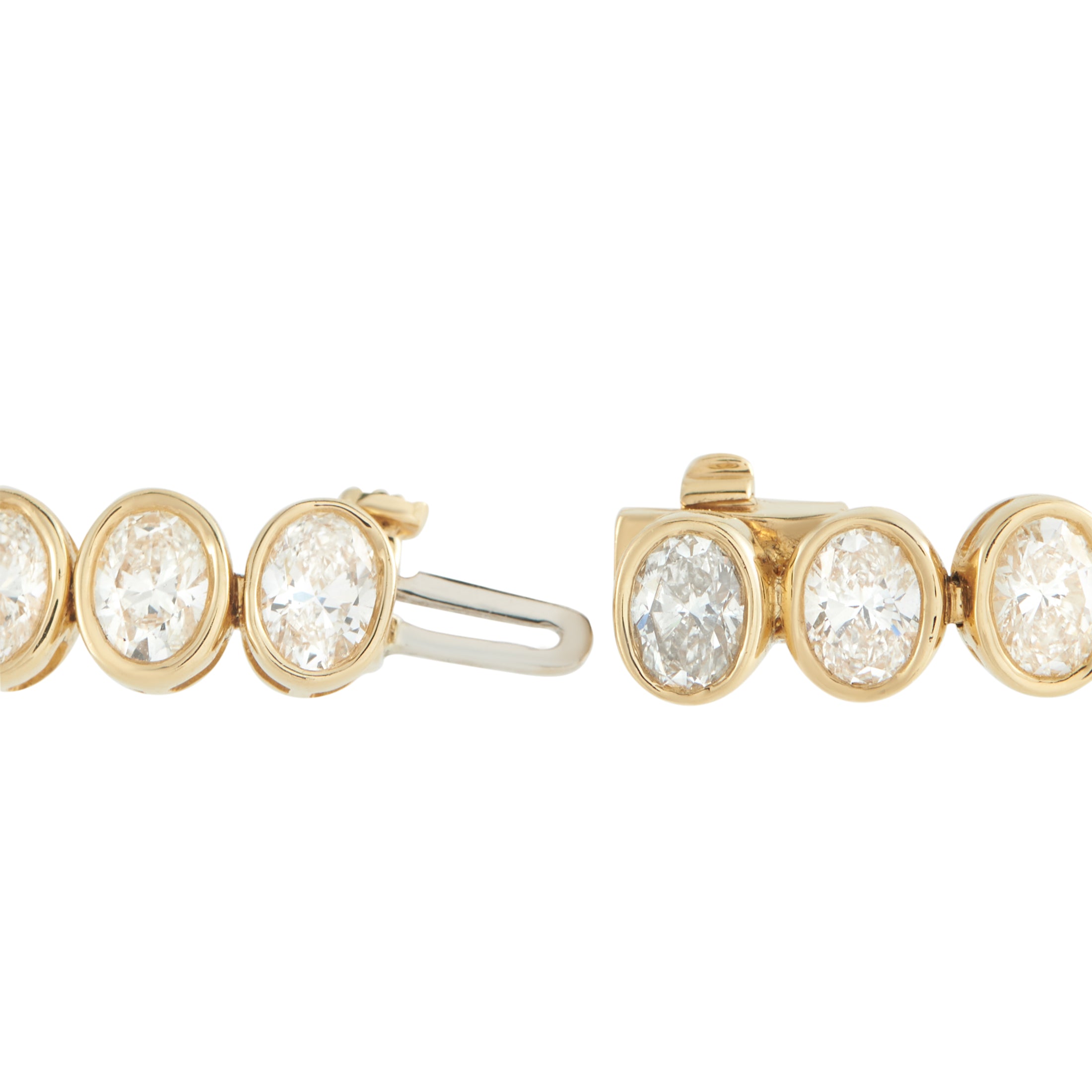 18K Yellow Gold 9.30ct Diamond Bracelet