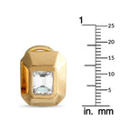 14K Yellow Gold 1.80ct Diamond Clip-on Earrings
