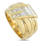 18K Yellow Gold 1.05ct Diamond Ring