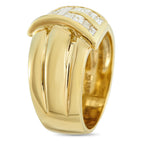 18K Yellow Gold 1.05ct Diamond Ring
