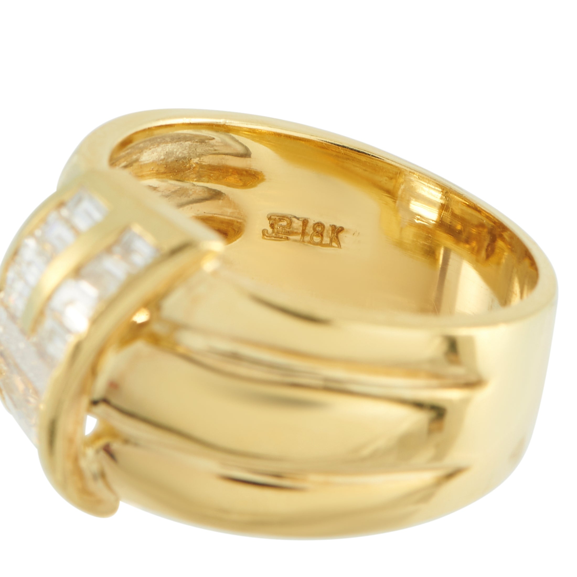 18K Yellow Gold 1.05ct Diamond Ring