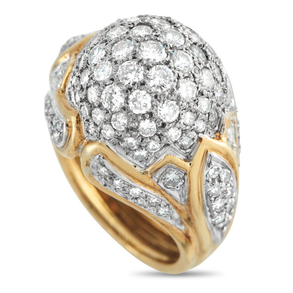 18K Yellow Gold 1.70ct Diamond Ring