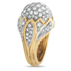 18K Yellow Gold 1.70ct Diamond Ring