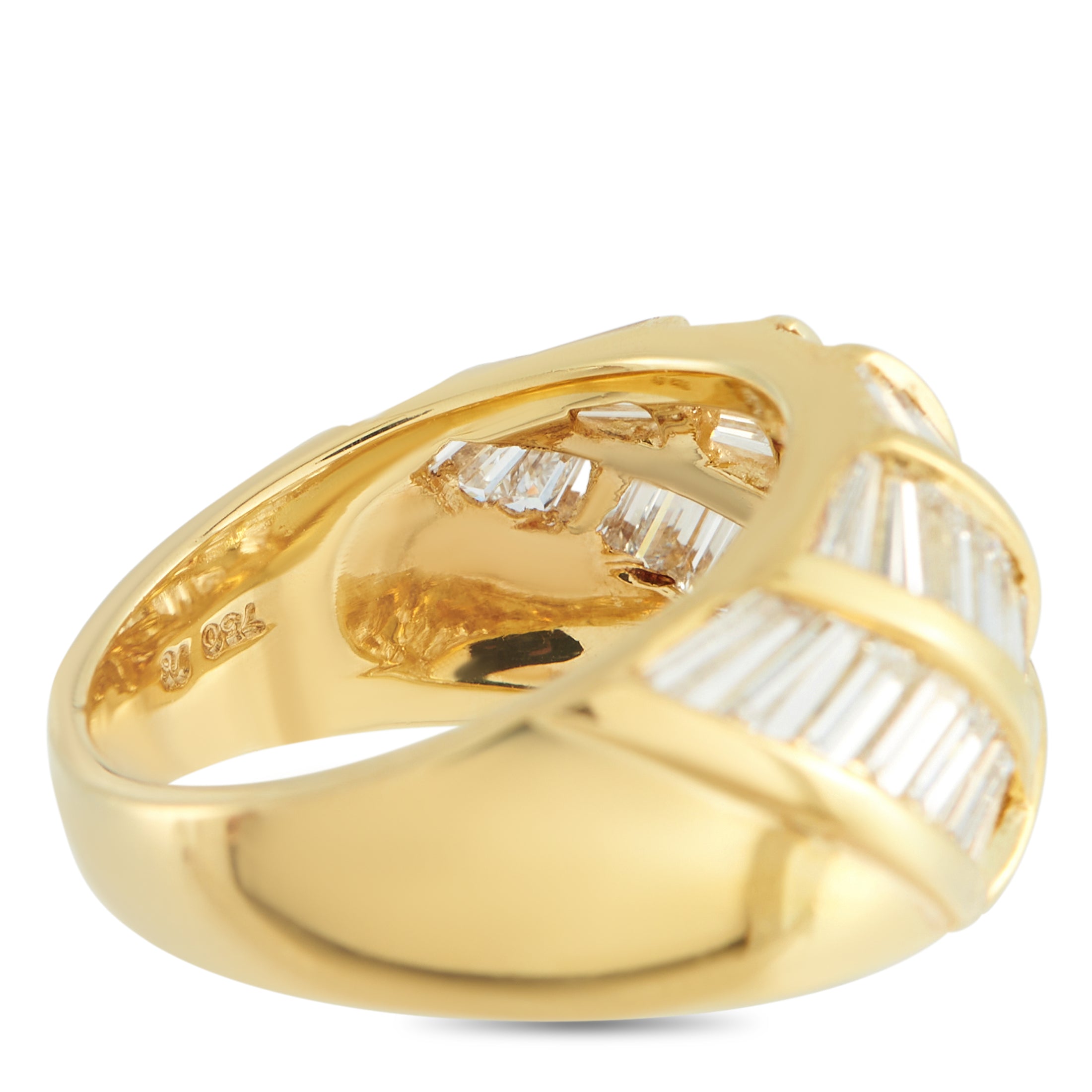 18K Yellow Gold 2.60ct Diamond Ring