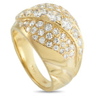 18K Yellow Gold 2.10ct Diamond Ring