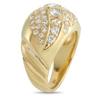18K Yellow Gold 2.10ct Diamond Ring