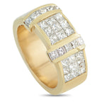 18K Yellow Gold 2.60ct Diamond Ring