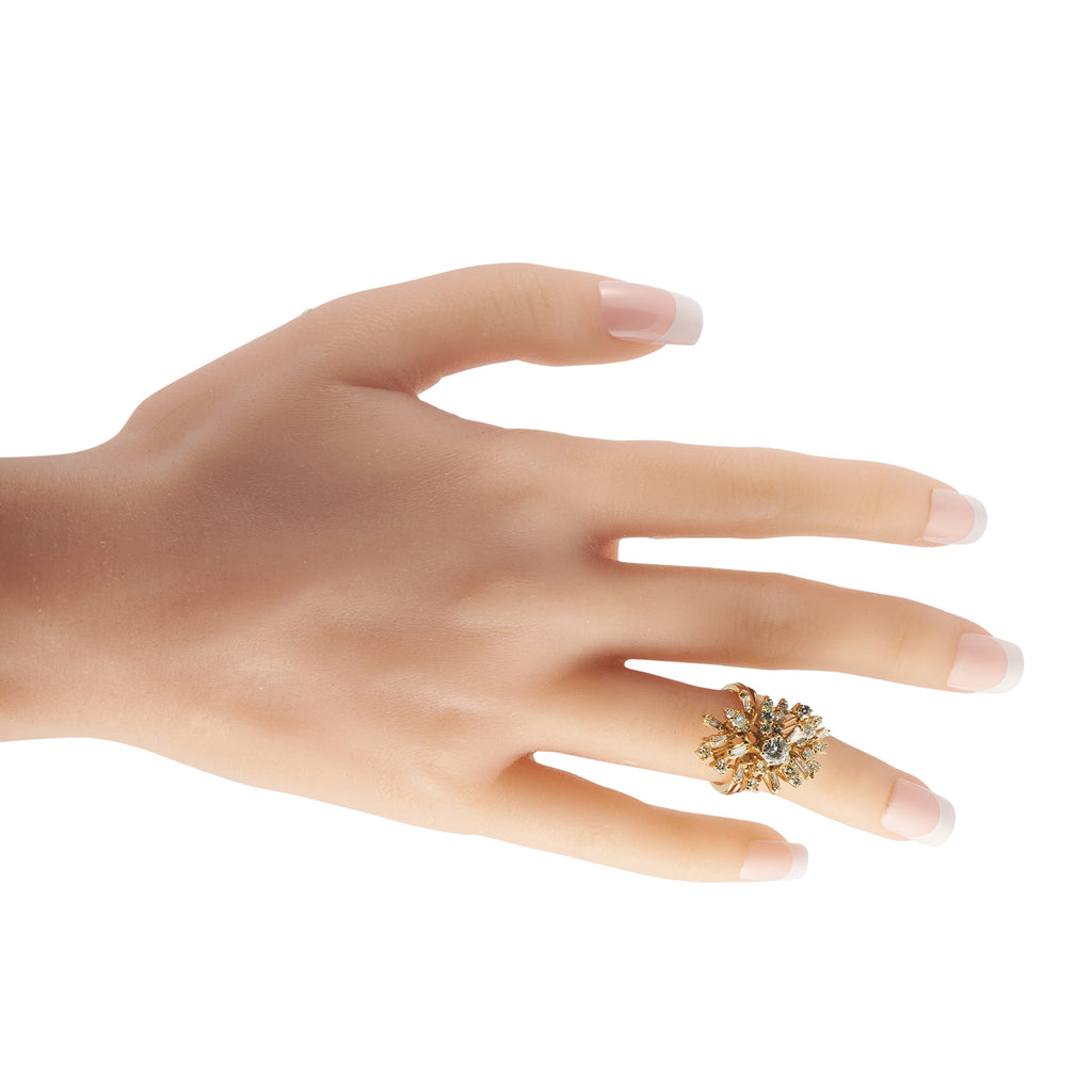 18K Yellow Gold 1.50ct Diamond Ring