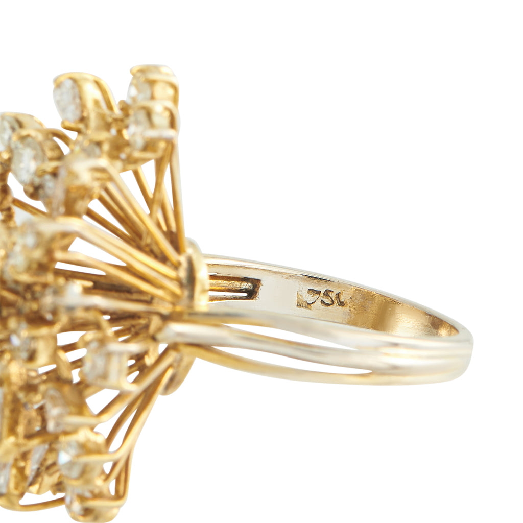18K Yellow Gold 1.50ct Diamond Ring