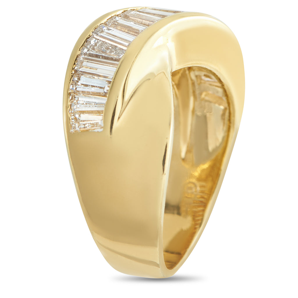 18K Yellow Gold 1.25ct Diamond Ring