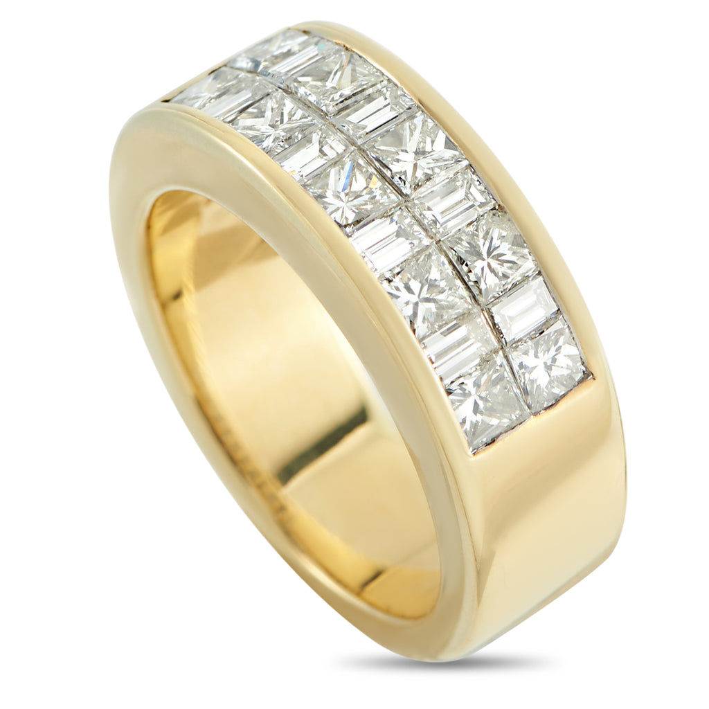 18K Yellow Gold 2.0ct Diamond Ring