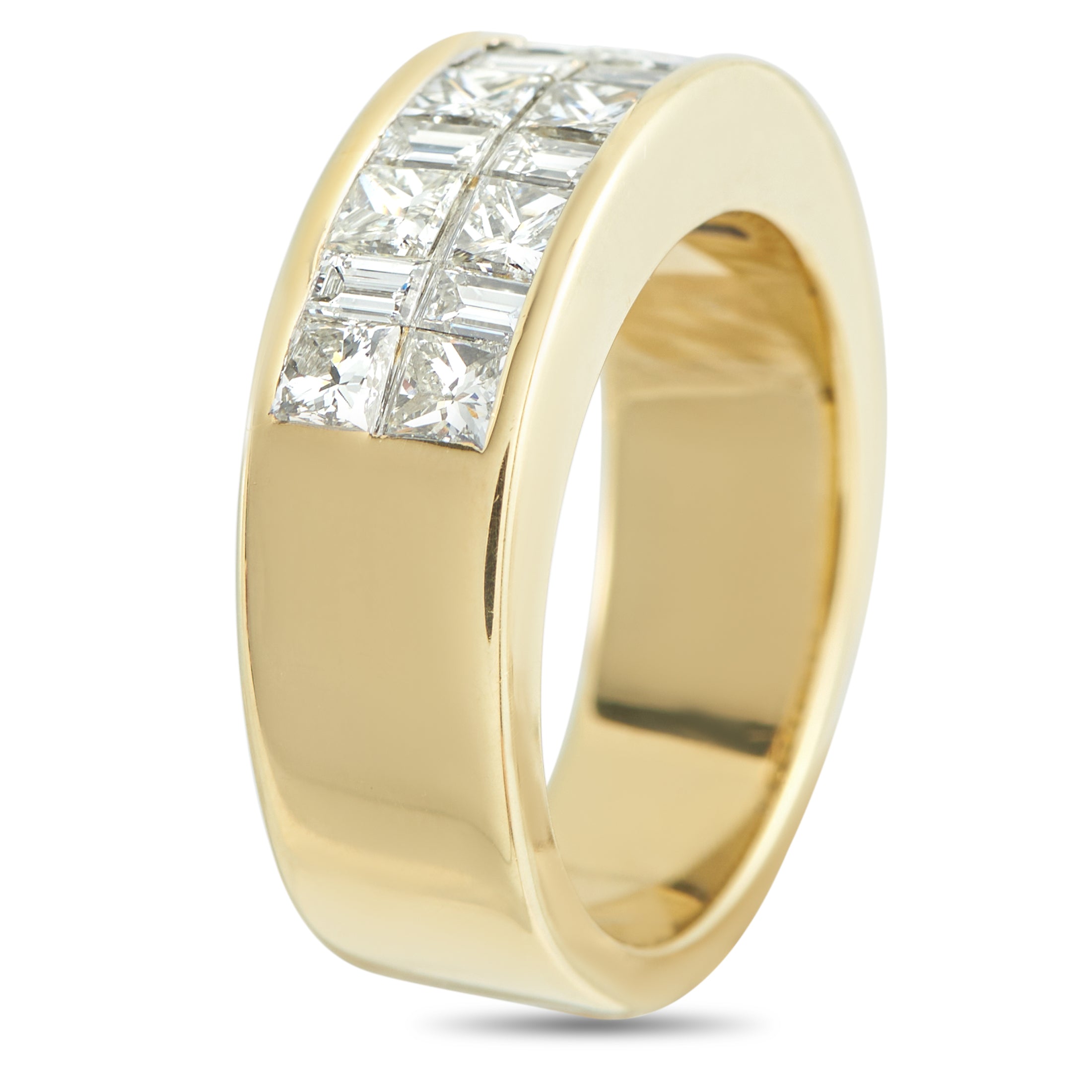 18K Yellow Gold 2.0ct Diamond Ring
