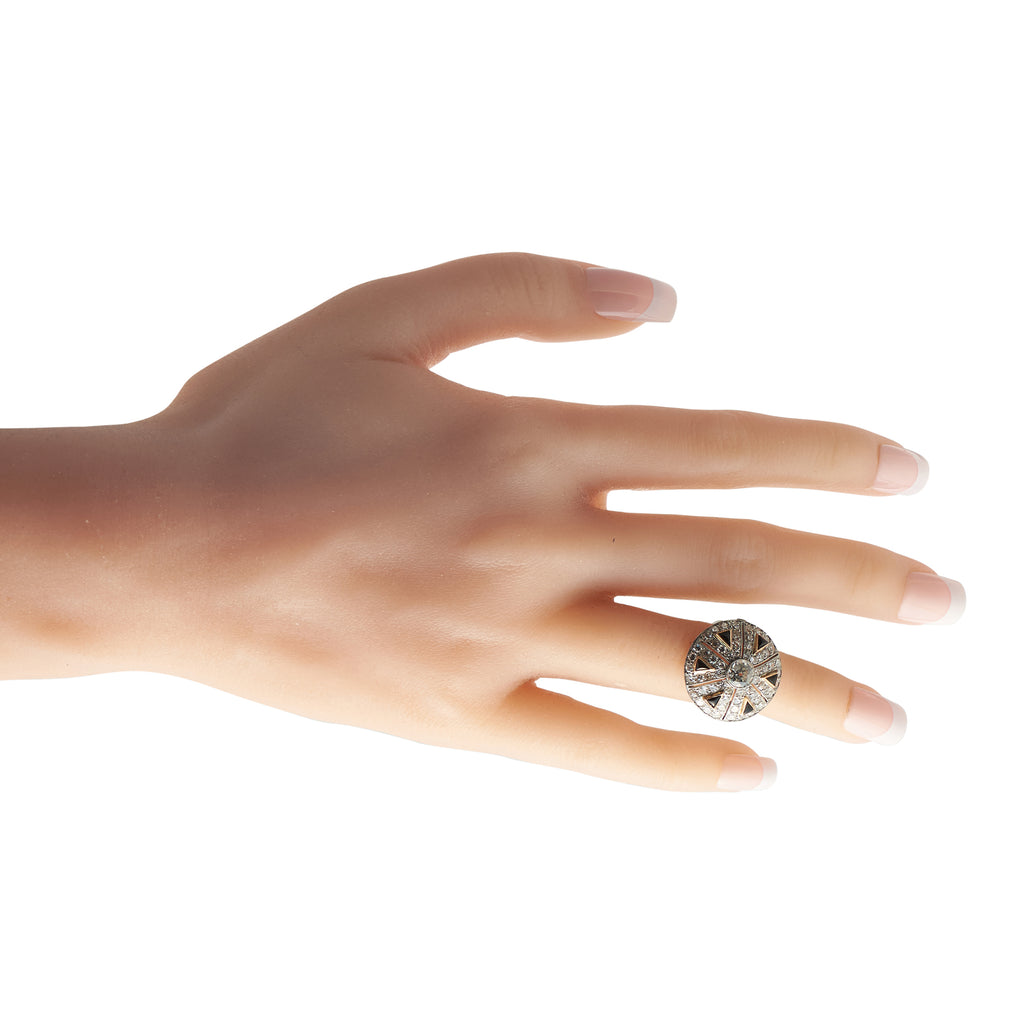 Antique Platinum 1.75ct Diamond Ring