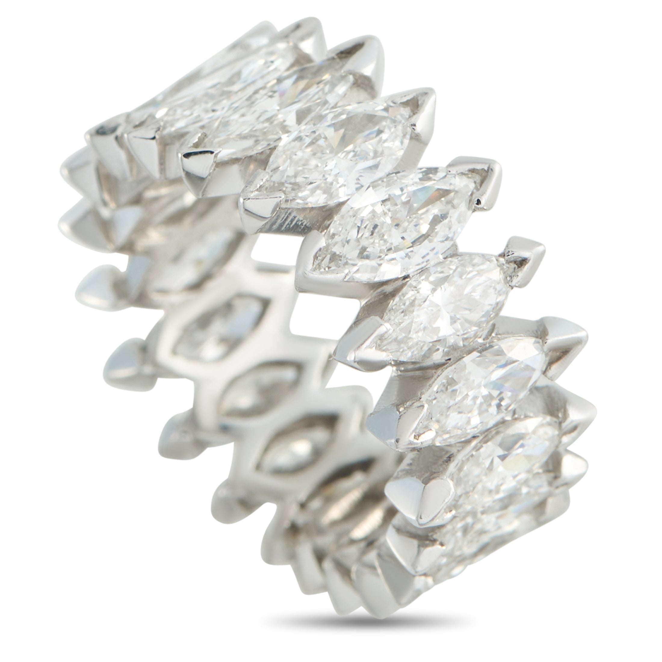Exclusive Platinum 2.90ct Diamond Eternity Band