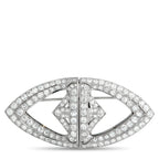 Platinum 4.50 ct Diamond Brooch
